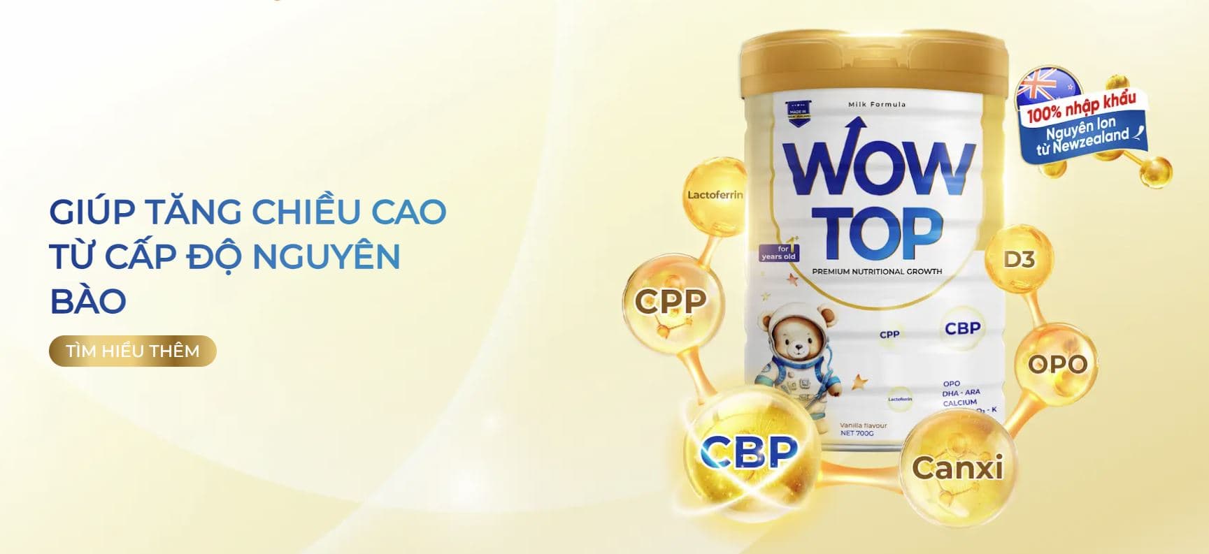 Sữa WOWTOP là gì? Sữa tăng chiều cao này có thực sự tốt như quảng cáo không?